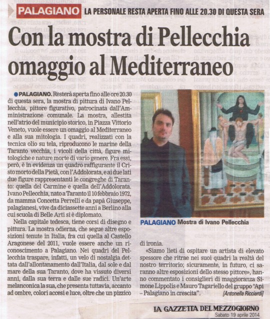 Zeitungsartikel-Ausstellung-Palangiano-Taranto_2014_540x638