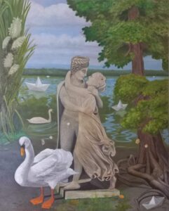 Sommerglück - 1,5m x 1,2m - Öl auf Leinwand